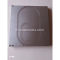 Plaque de refroidissement d'eau en aluminium personnalisé Plaque refroidie